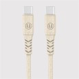 Ladekabel USB-C -> USB-C für Samsung u.a. 1.0m, white vanilla (Uunique) verkaufen