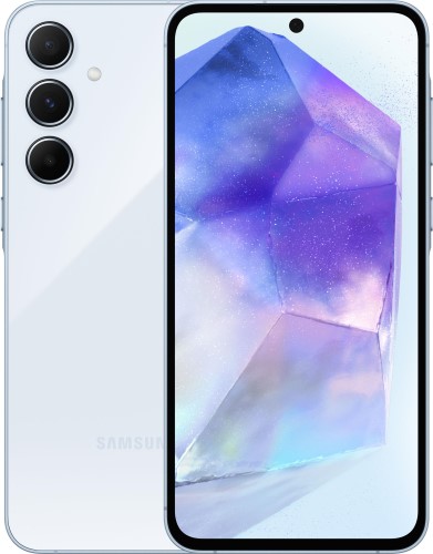 Samsung Galaxy A55 5G 128GB Awesome Iceblue  - guter Zustand mit Ladekabel
