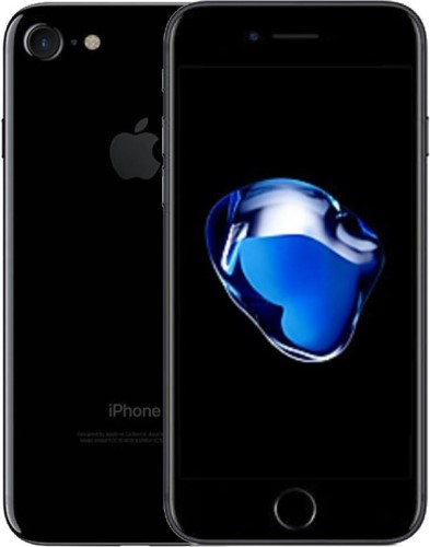 Apple iPhone 7 128GB Diamantschwarz  - guter Zustand mit Ladekabel Lightning (Trade)